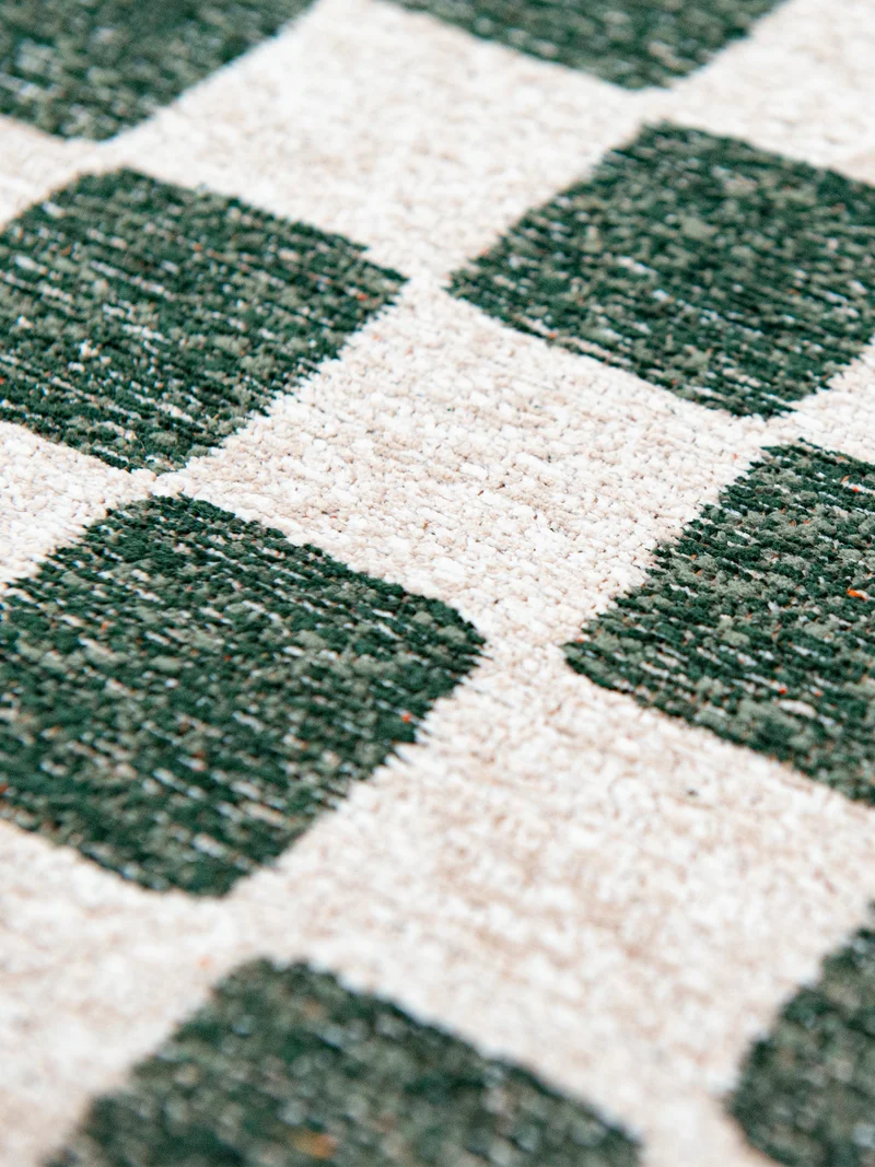 Craft Chess Deep Green Teppich