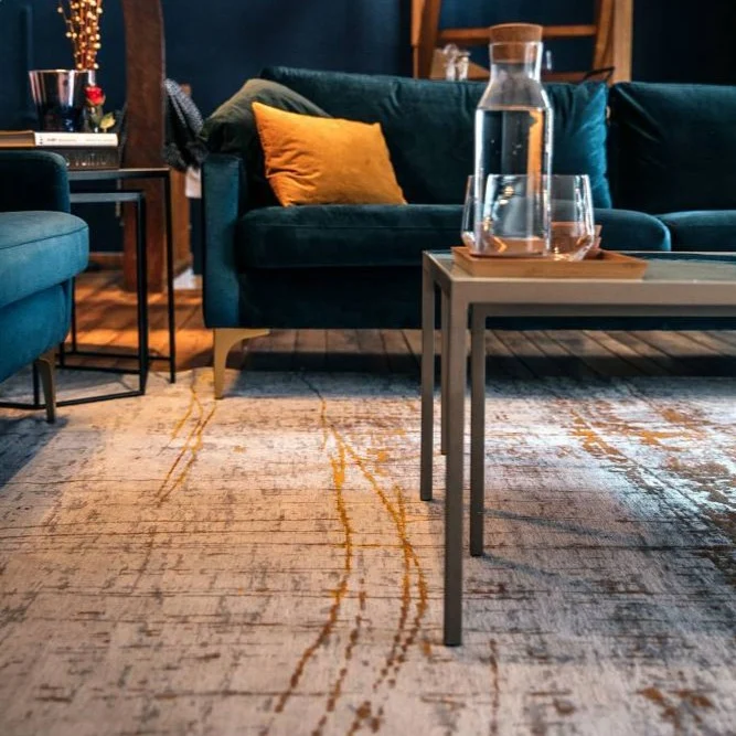 Mad Men Columbus Gold Teppich