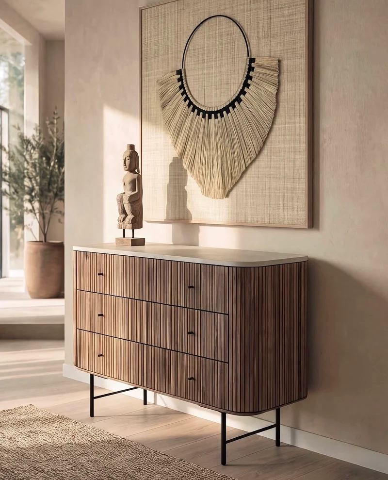 Kommode Mata L 110cm, Teakholz