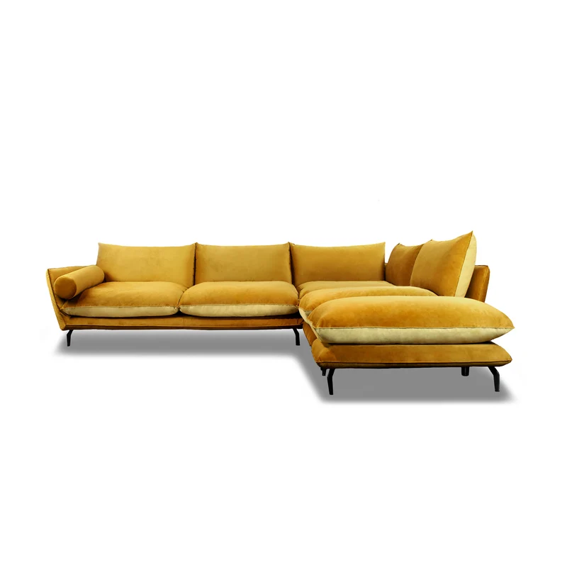 Ecksofa | "Anouk" – Gold