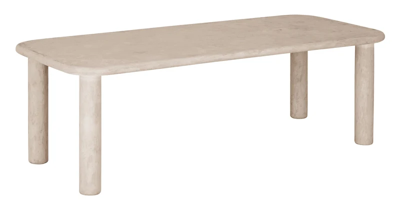 Esstisch Scala Mikrozement, beige