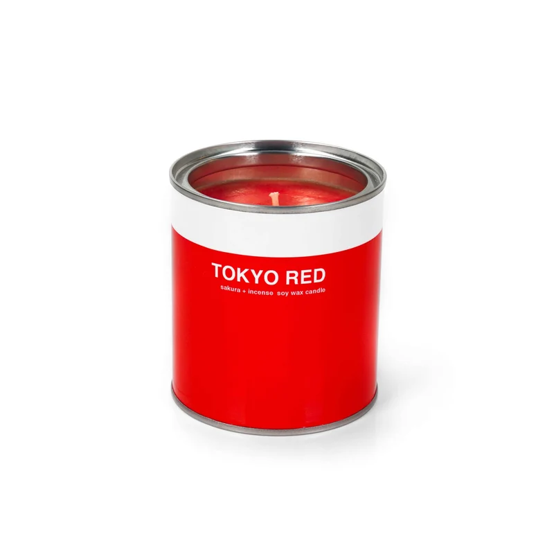 BOUGIE TOKYO RED CAN (SAKURA + ENCENS)