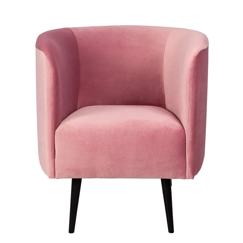 Samt-Sessel | Susann in Pink