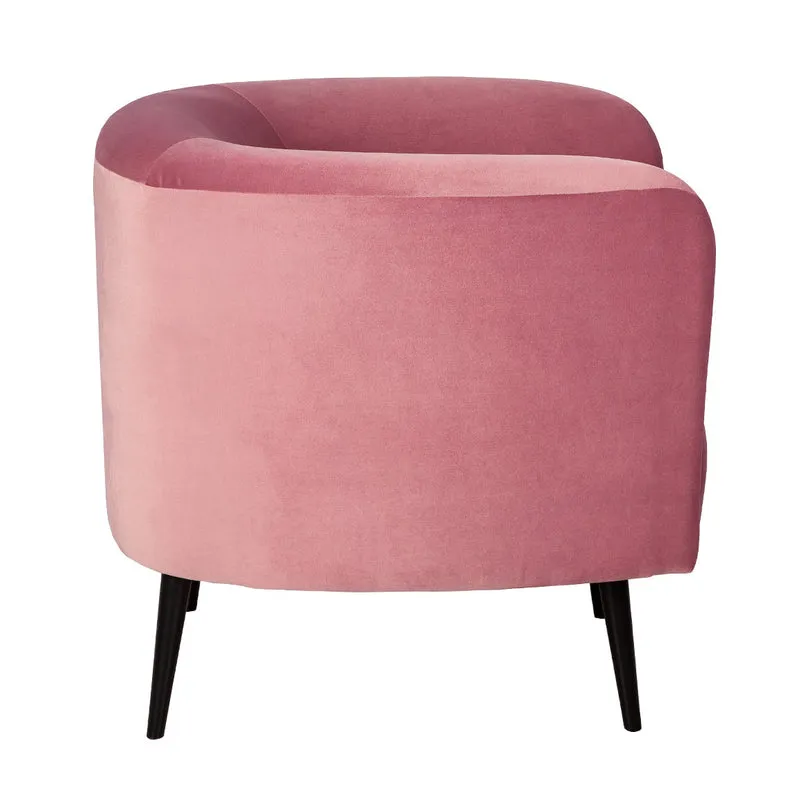 Samt-Sessel | Susann in Pink