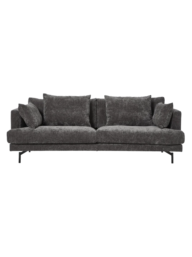 Sofa | Udo (2-Sitzer) in Dunkel Grau