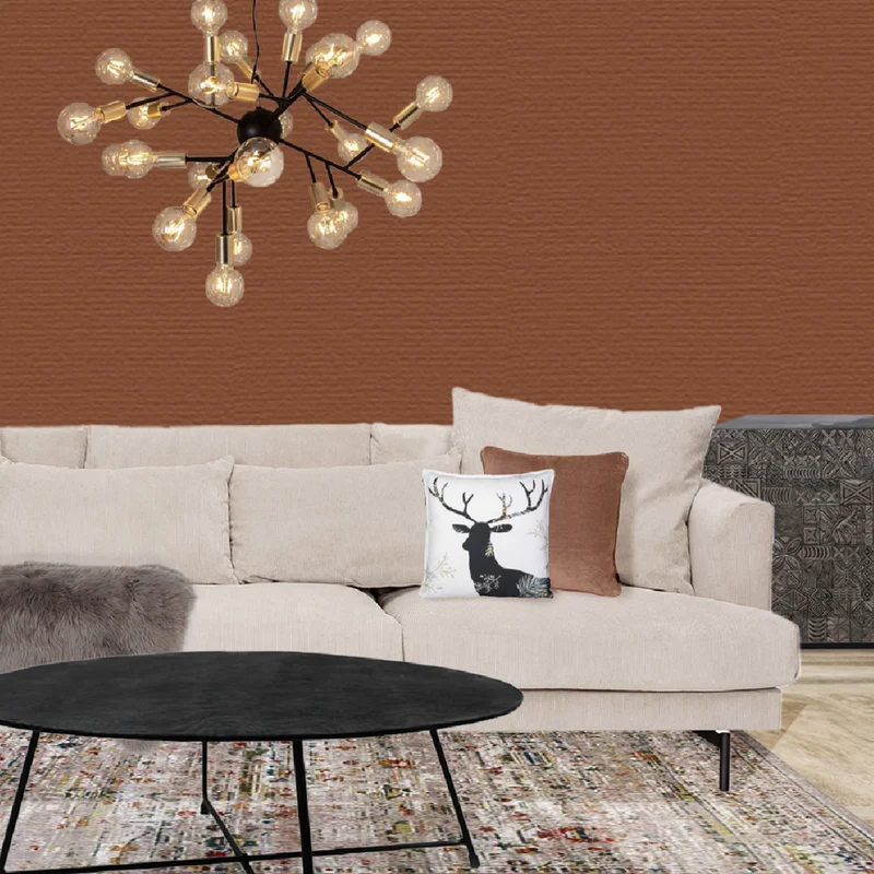 Cord-Sofa | Udo (3-Sitzer) in Beige