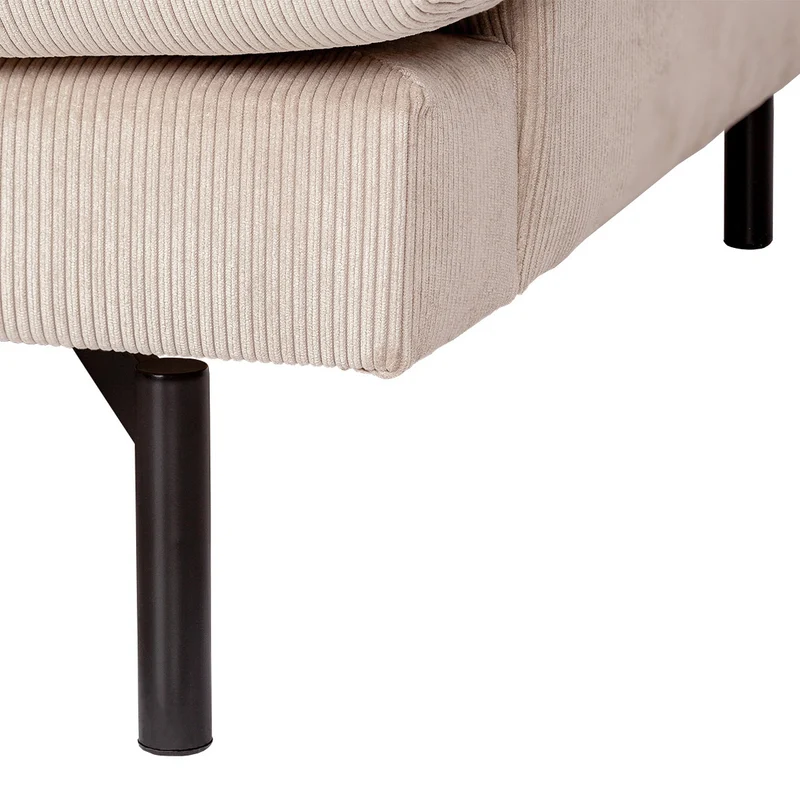Cord-Sofa | Udo (3-Sitzer) in Beige