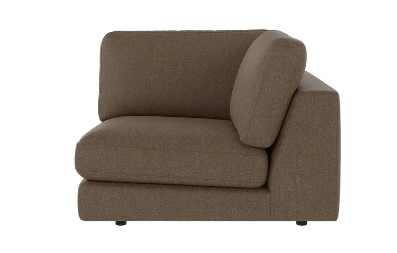 Loungesofa Eckmodul, braun