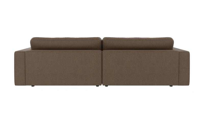 Modul Loungesofa 3-Sitzer, braun