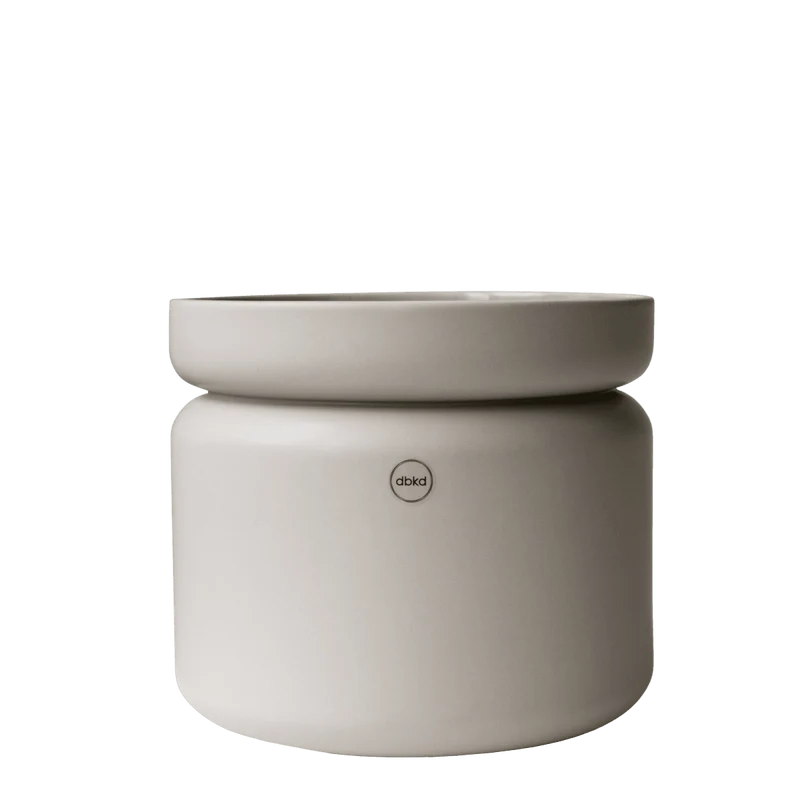 Keramikvase Neck H20cm, beige