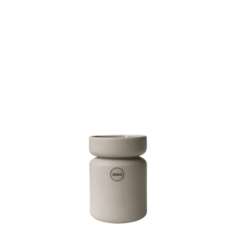 Keramikvase Neck H12cm, beige