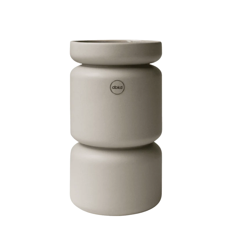 Keramikvase Neck H22,5cm, beige