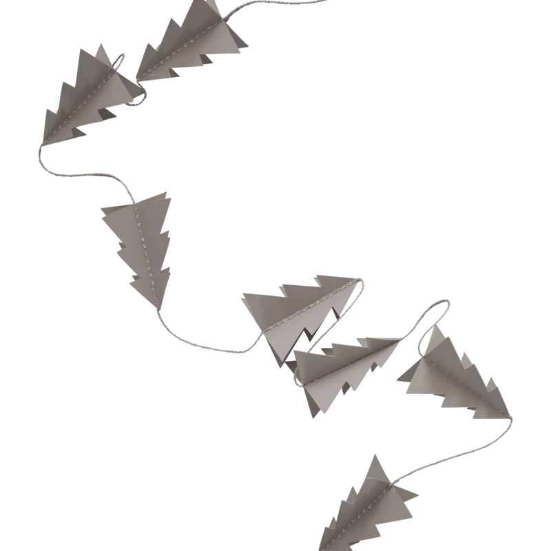 Baumschmuck Girlande, taupe