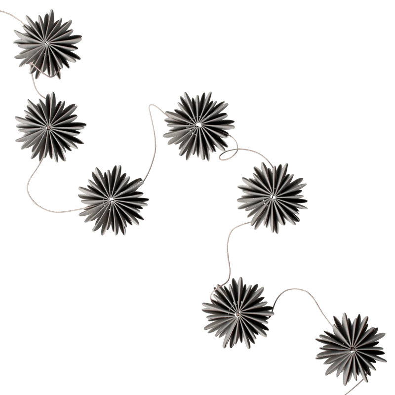 Baumschmuck Girlande, taupe