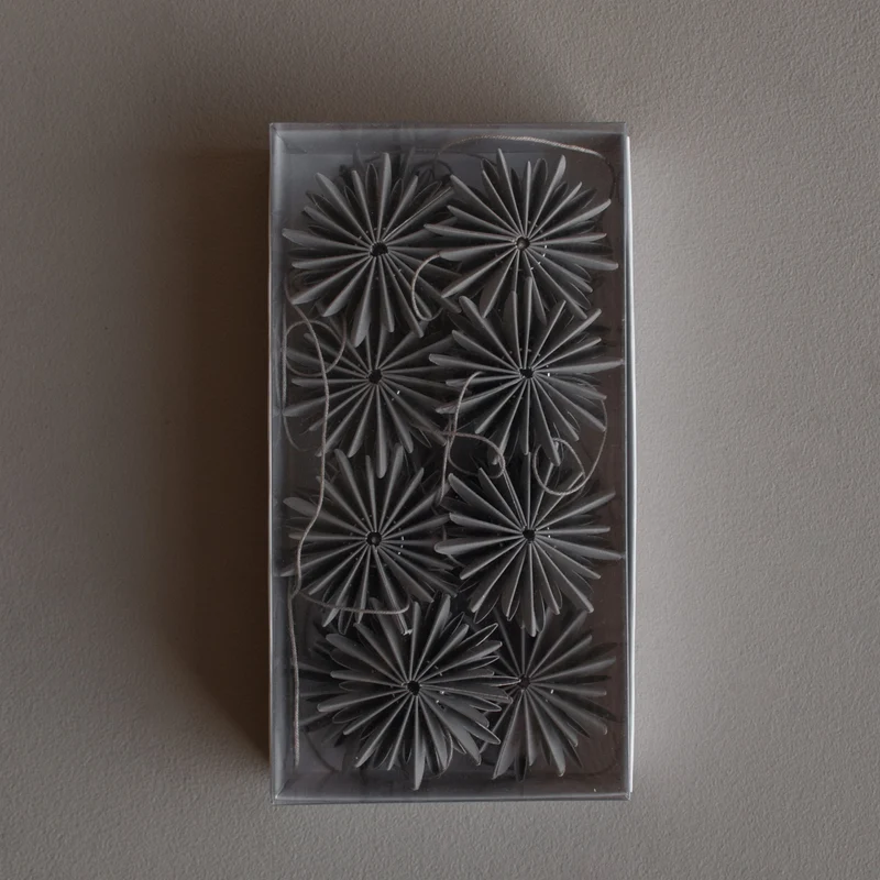 Baumschmuck Girlande, taupe