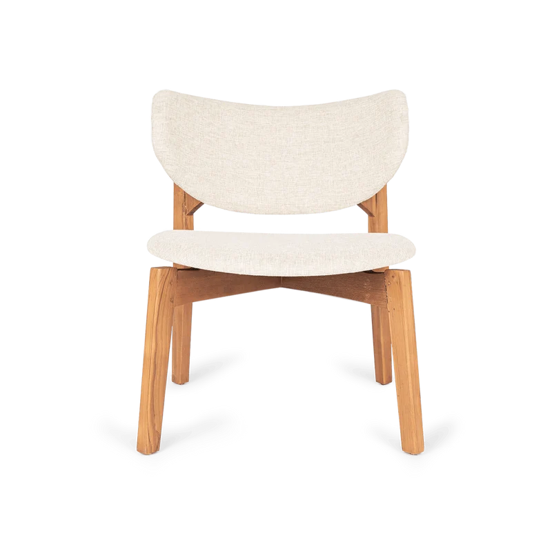 Loungechair Mila, creme