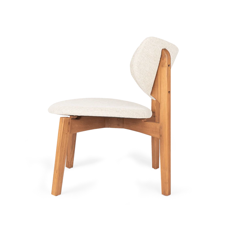 Loungechair Mila, creme