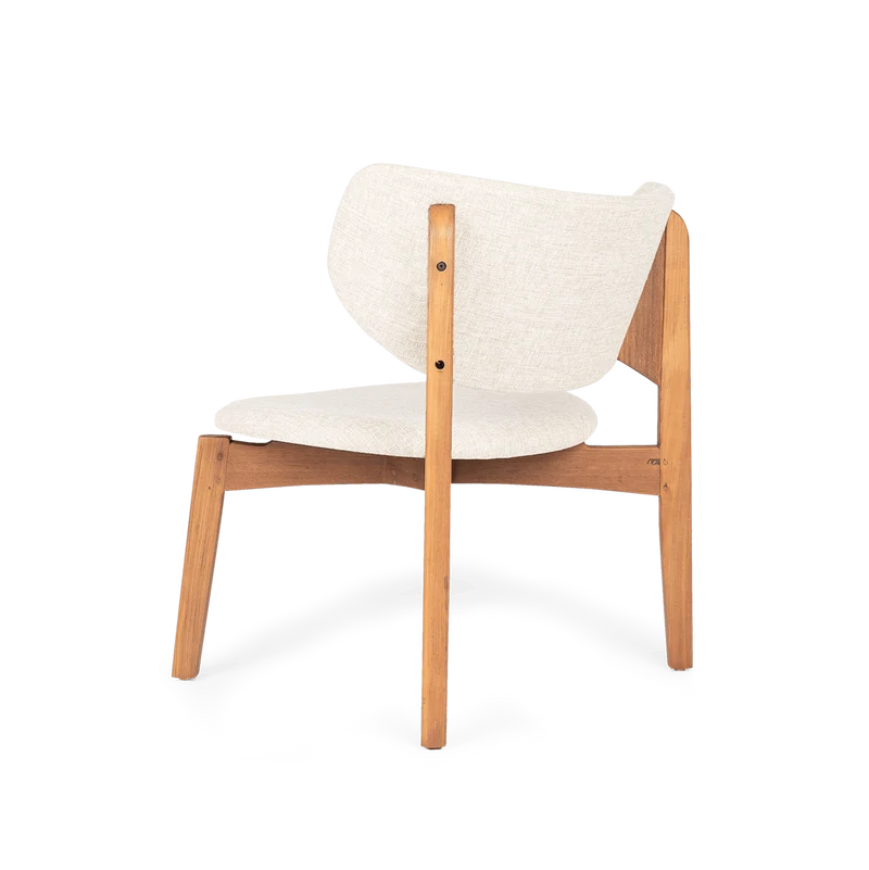 Loungechair Mila, creme