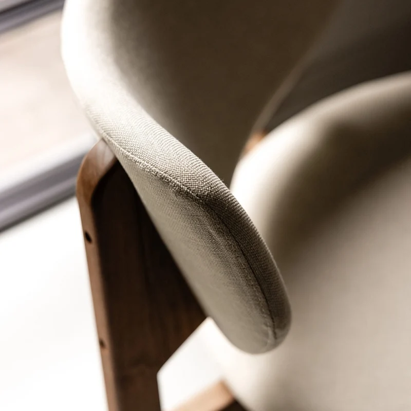 Loungechair Mila, creme