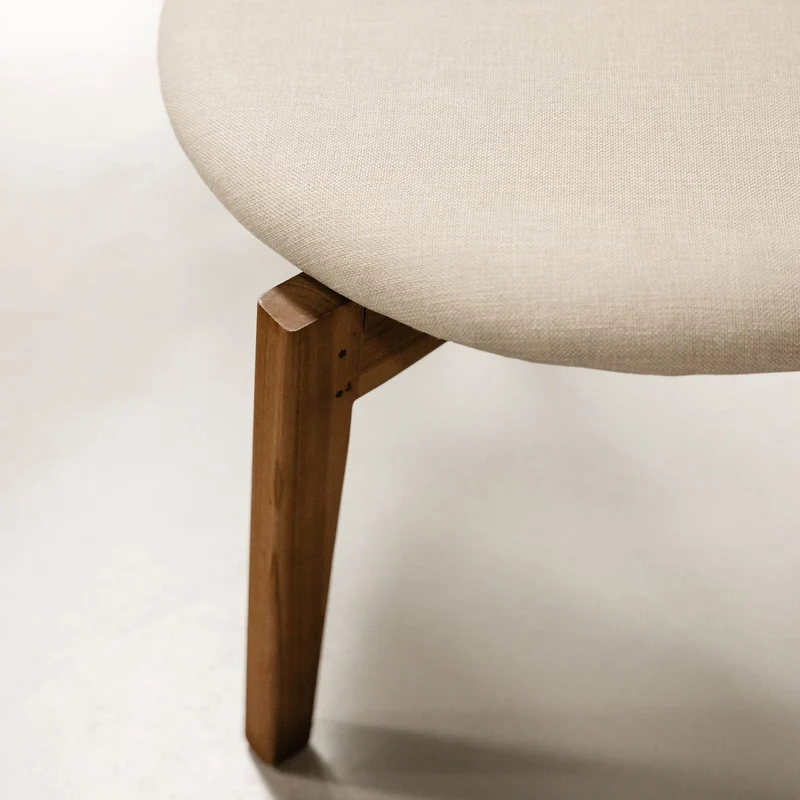 Loungechair Mila, creme