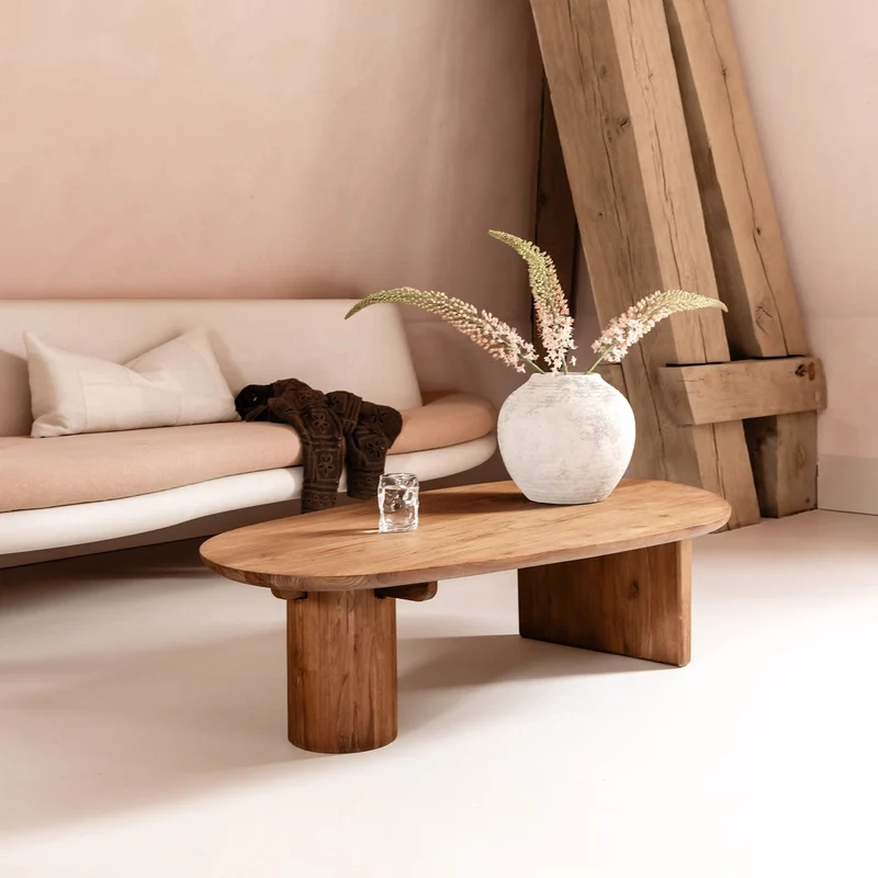 Coffeetable Teak Luna