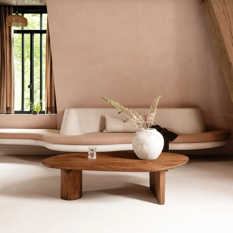 Coffeetable Teak Luna
