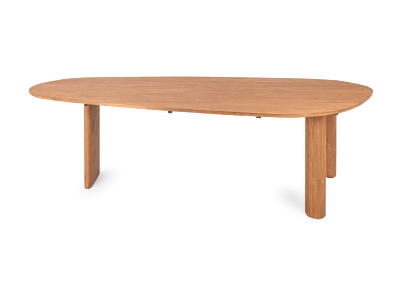 Massivholztisch Teak Luna