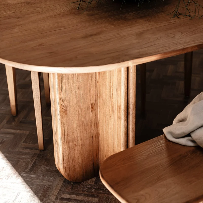 Massivholztisch Teak