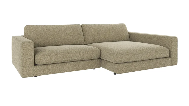 Chaiselongue Ecke rechts, grün