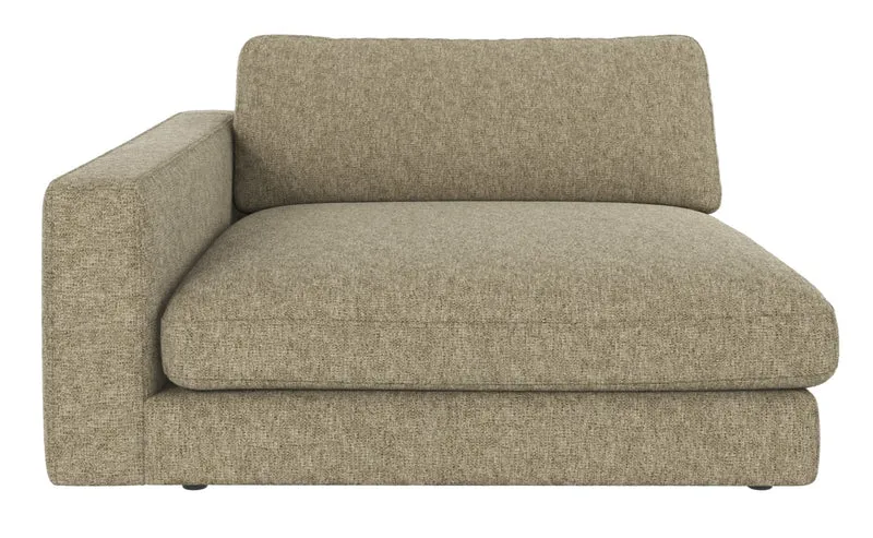 Chaiselongue Ecke links, grün