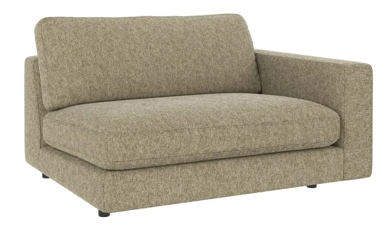 Loungesofa Modul Ecke rechts, grün