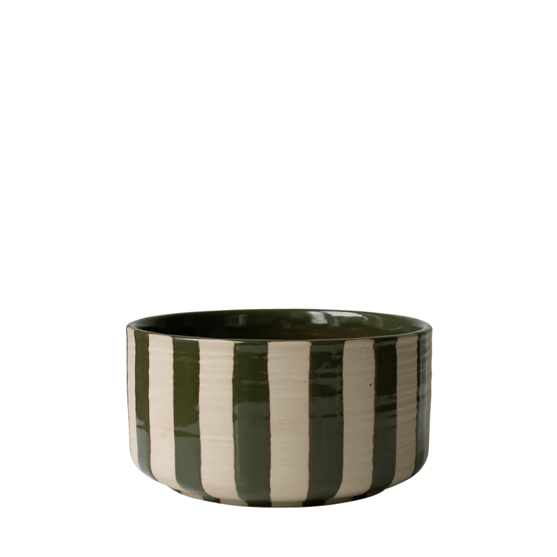 Flowerpot Line Bowl, grün