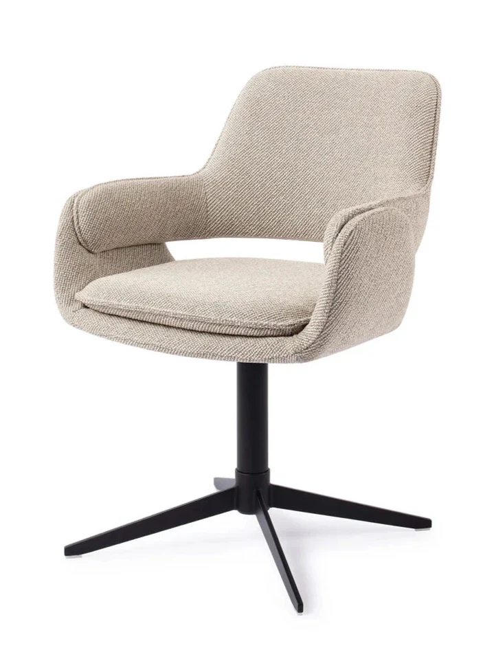 Drehstuhl Oketo, beige