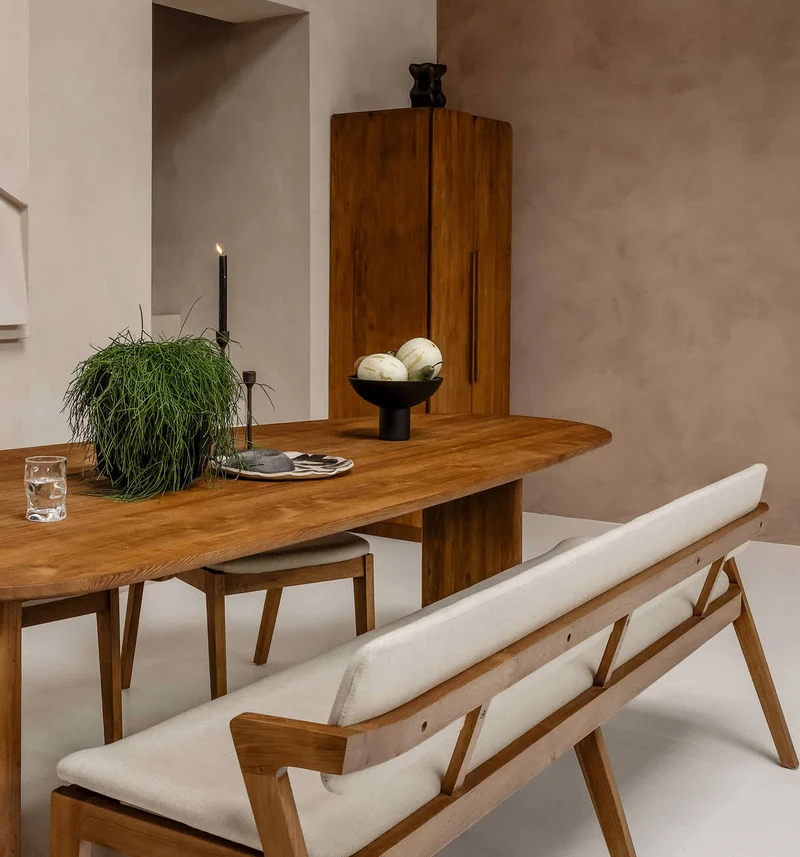 Esszimmer Sitzbank Nomad, creme
