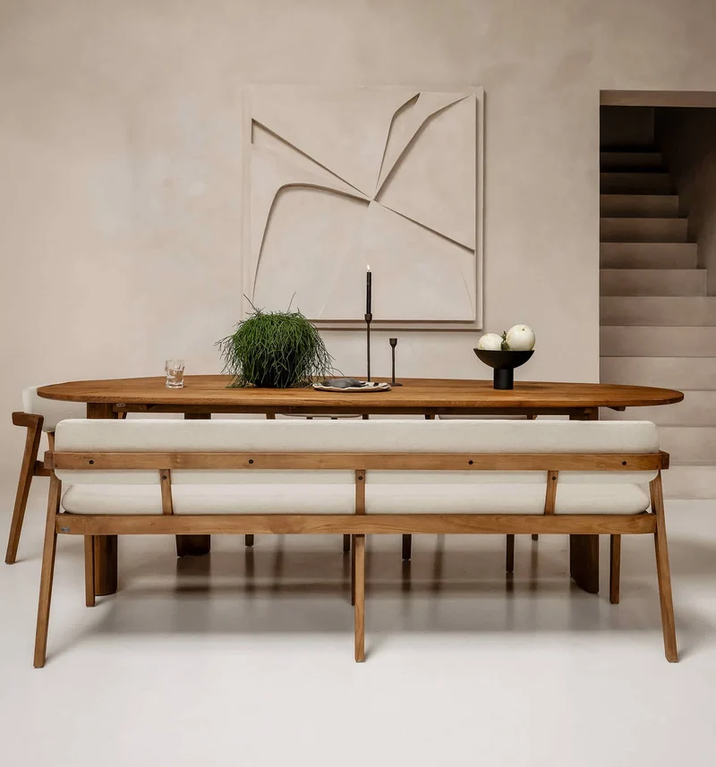 Esszimmer Sitzbank Nomad, creme