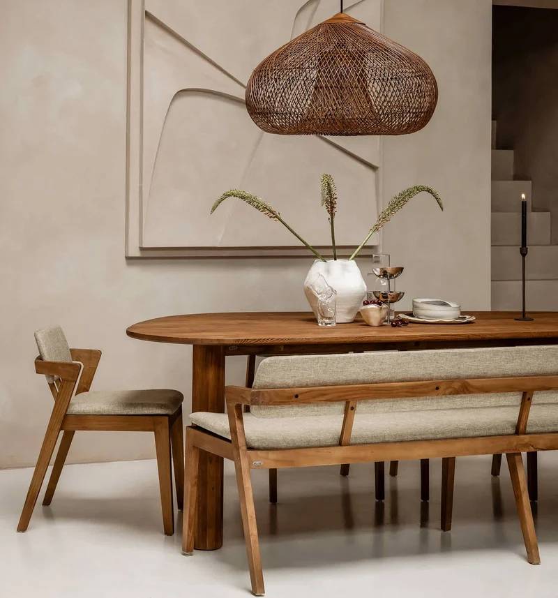 Esszimmer Sitzbank Nomad, grau
