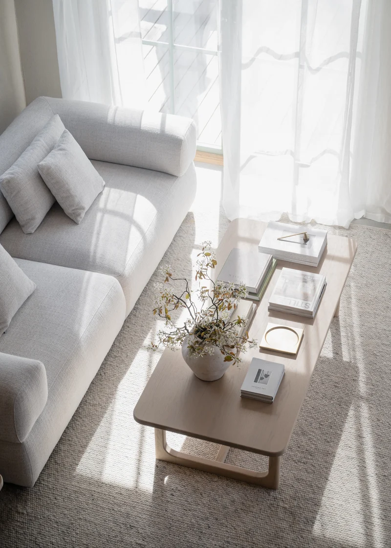 Lounge Sofa Nero 3-Sitzer, hell-beige