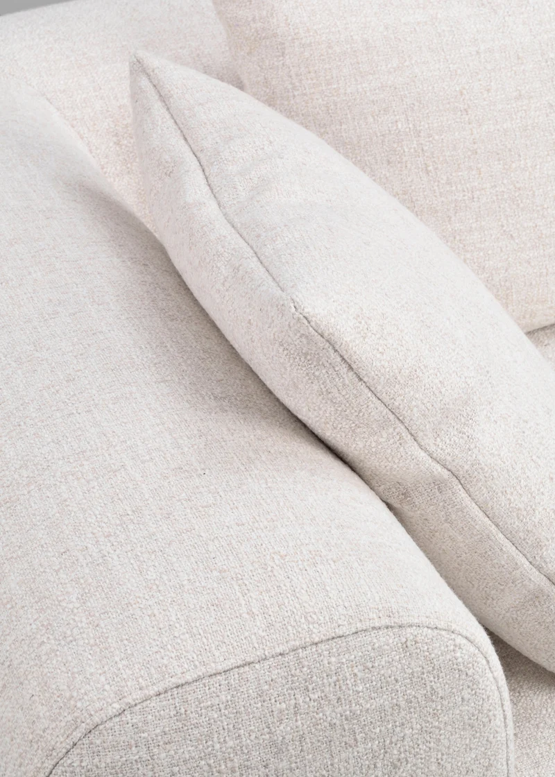Lounge Sofa Nero 3-Sitzer, hell-beige