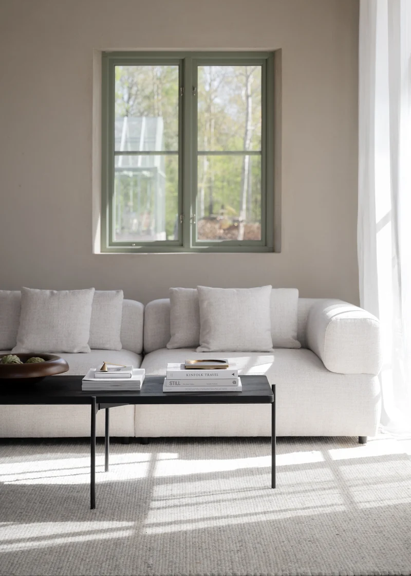 Lounge Sofa Nero 3-Sitzer, hell-beige
