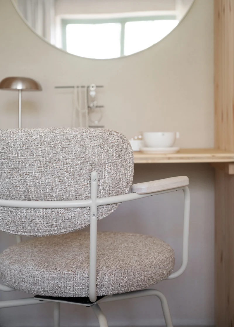 Drehstuhl Merrick, beige