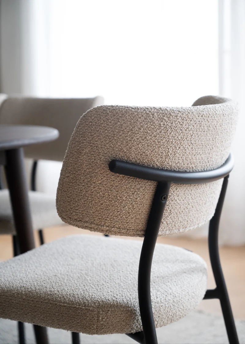 Polsterstuhl Hera, beige