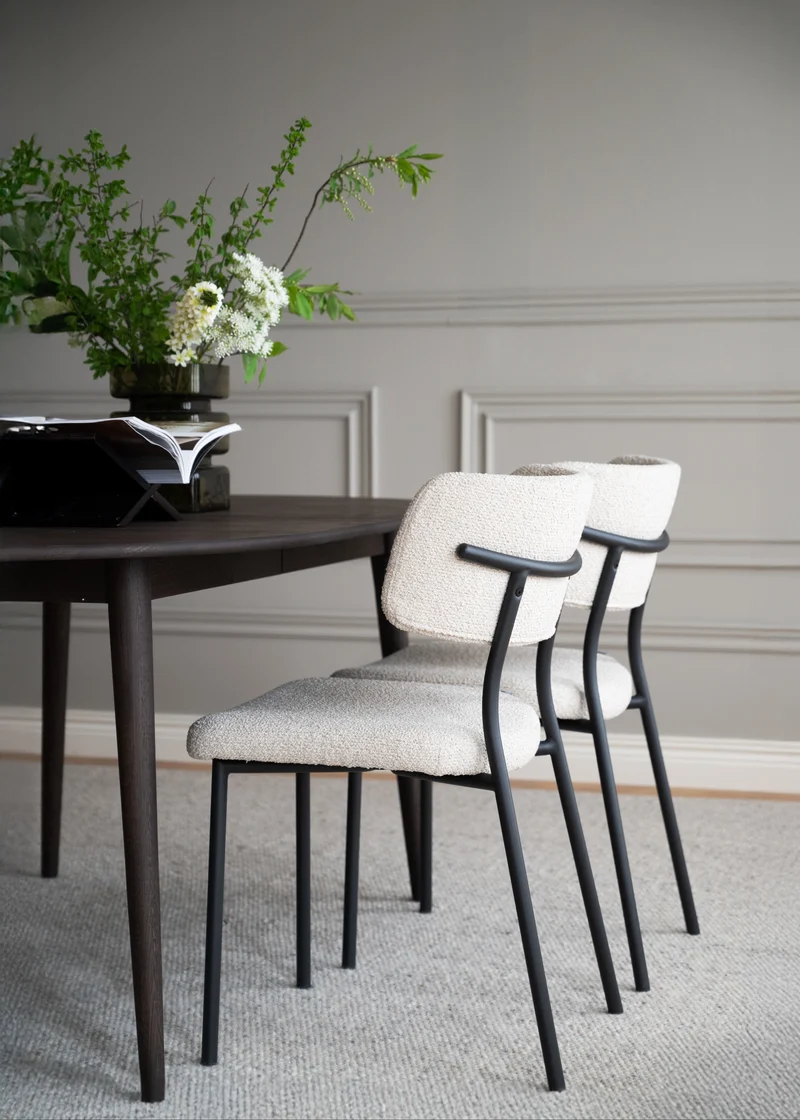 Polsterstuhl Hera, beige