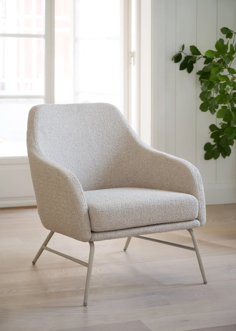 Sessel Stella, hellbeige