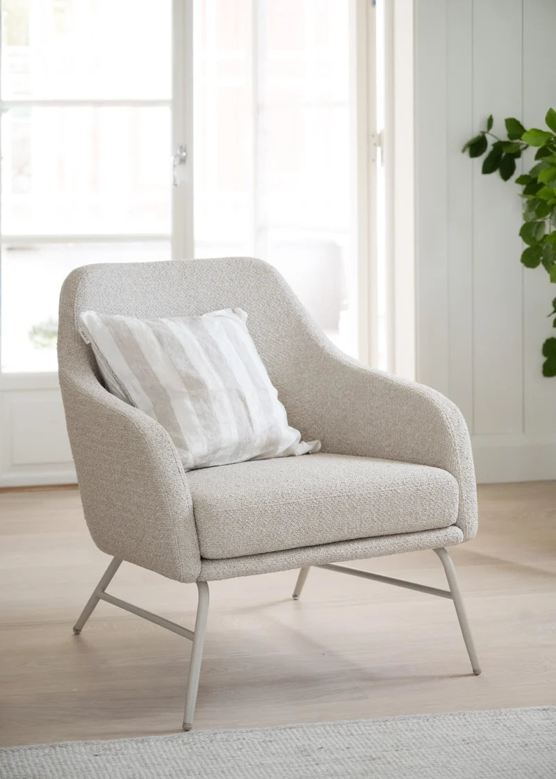Sessel Stella, hellbeige