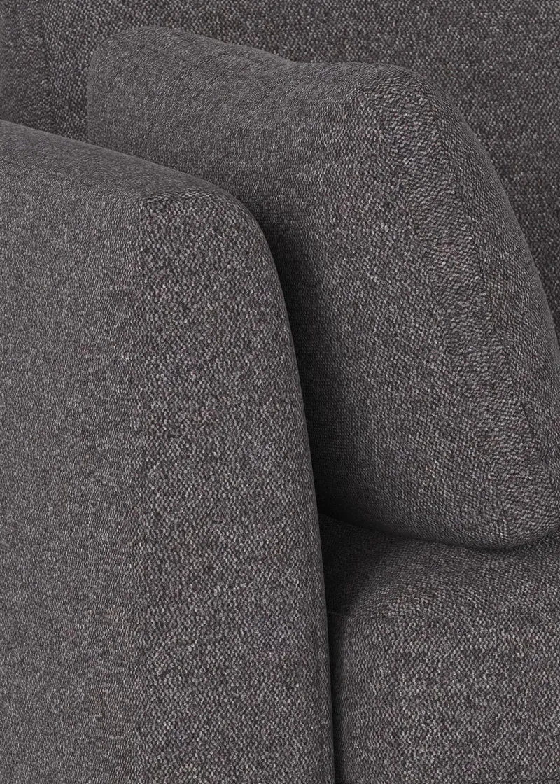 Ecksofa Corwin 5-Sitzer, anthrazit