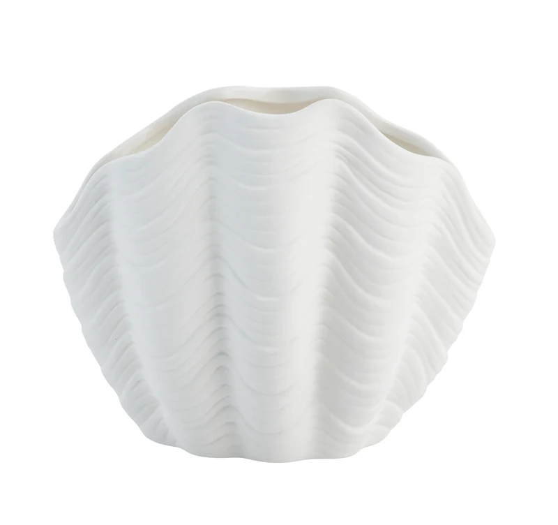 Keramikvase Shelise, weiß