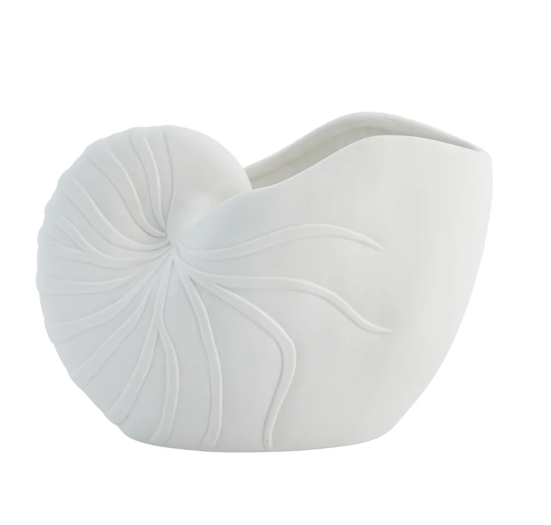 Keramikvase Shelise, weiß