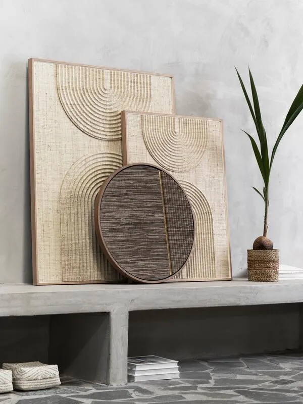 Leinwandbild Jute, 130x100cm