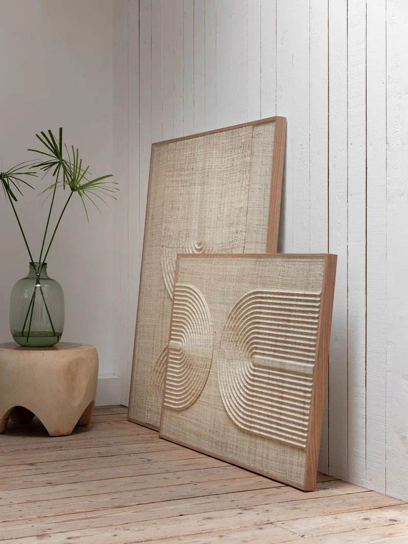 Leinwandbild Jute, 130x100cm