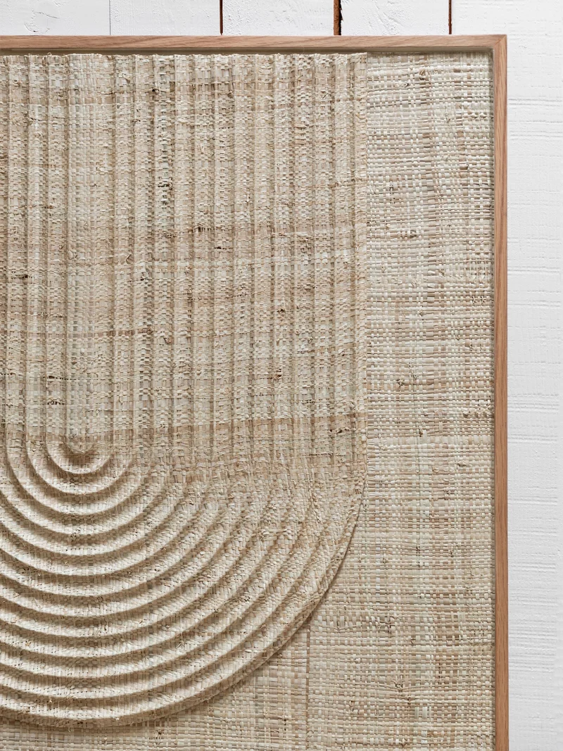 Leinwandbild Jute, 100x75cm